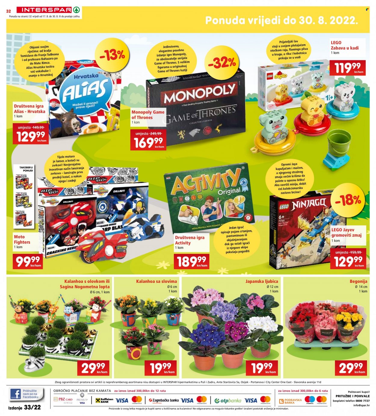 INTERSPAR katalog - 17.08.2022. - 23.08.2022. Stranica 32