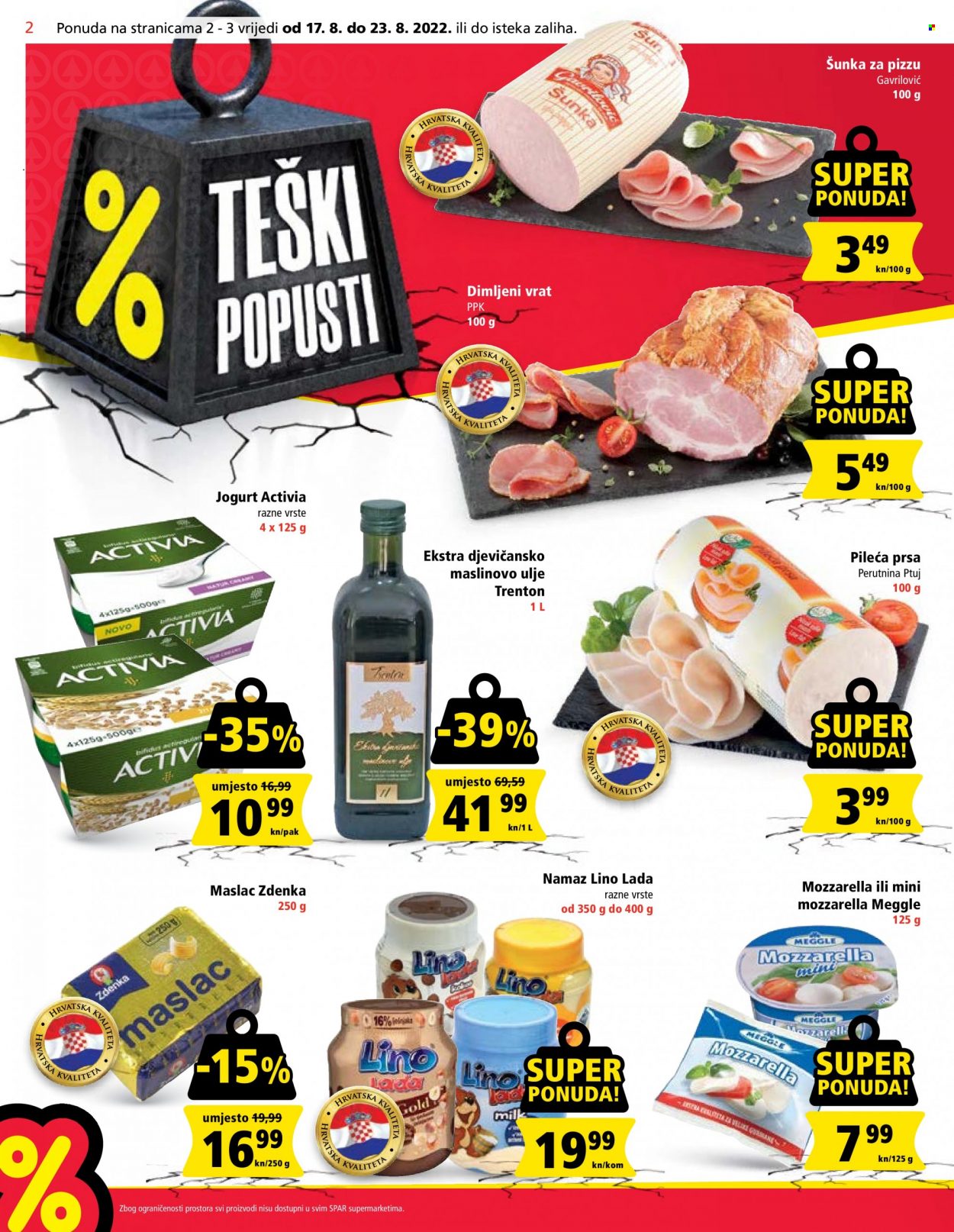 SPAR katalog - 17.08.2022. - 23.08.2022. Stranica 2