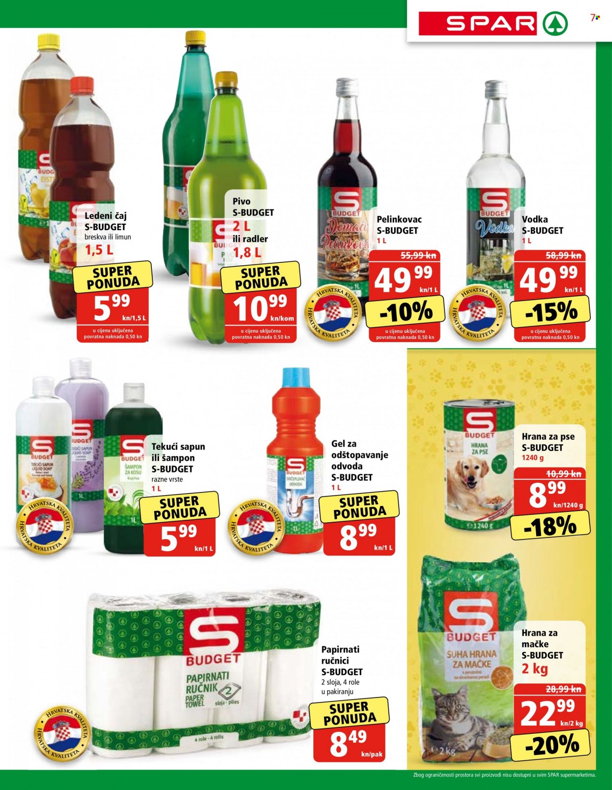 SPAR katalog - 17.08.2022. - 23.08.2022. Stranica 7