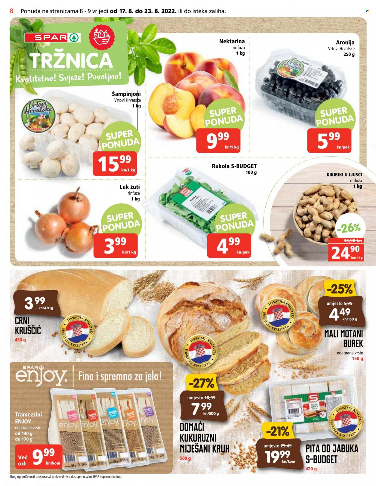 SPAR katalog - 17.08.2022. - 23.08.2022. Stranica 8