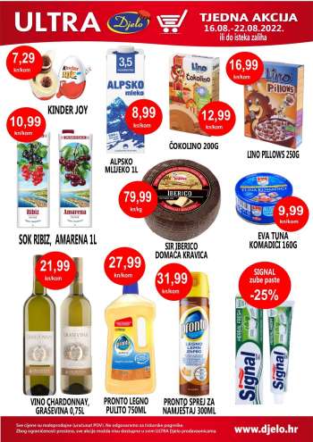 Djelo katalog - 16.08.2022. - 22.08.2022.