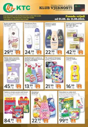 KTC katalog - 01.08.2022. - 31.08.2022.