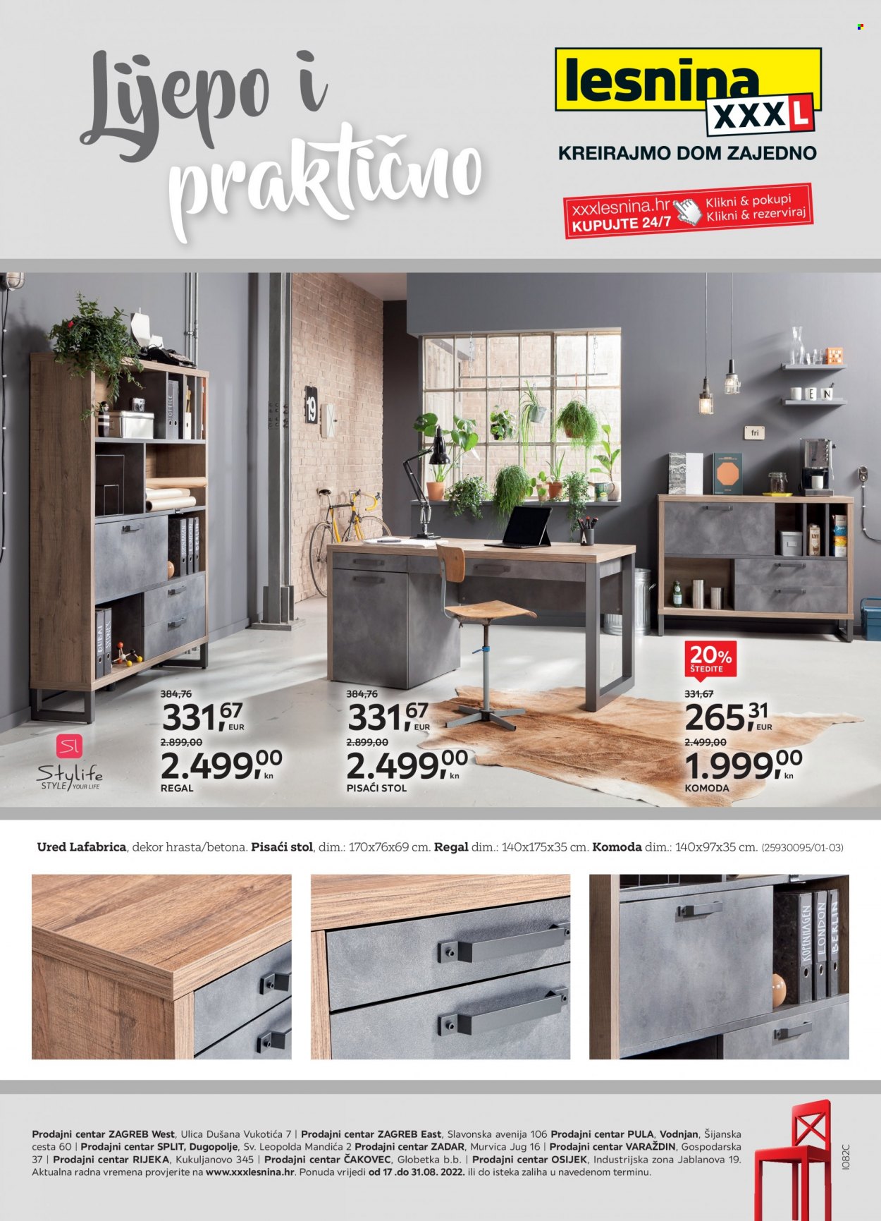 Lesnina katalog - 17.08.2022. - 31.08.2022. Stranica 1