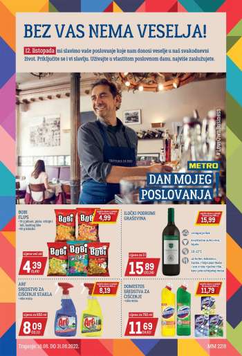 Metro katalog - 18.08.2022. - 31.08.2022.