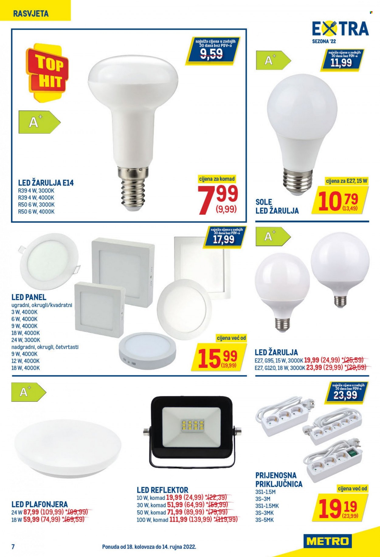 Metro katalog - 18.08.2022. - 14.09.2022. Stranica 7