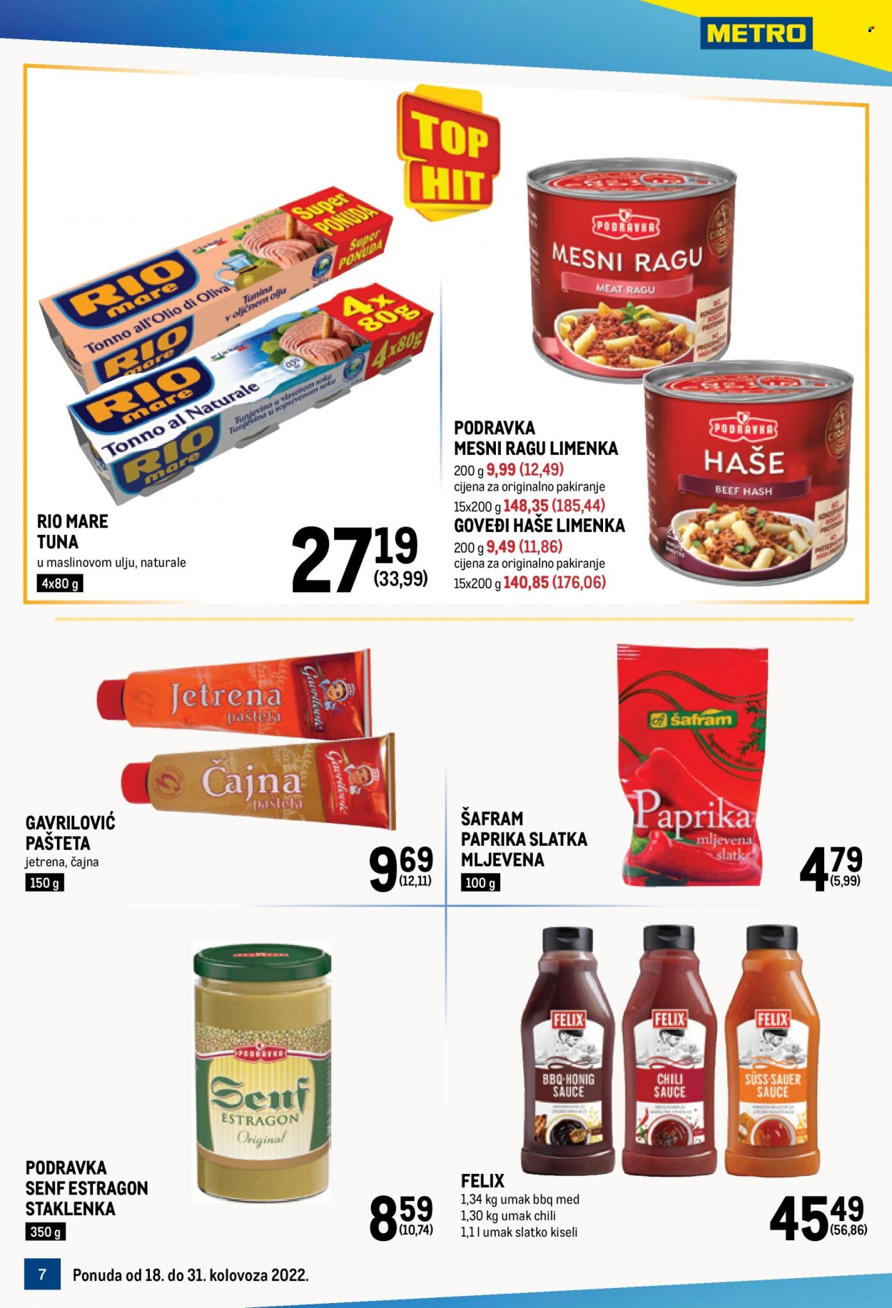 Metro katalog - 18.08.2022. - 31.08.2022. Stranica 7