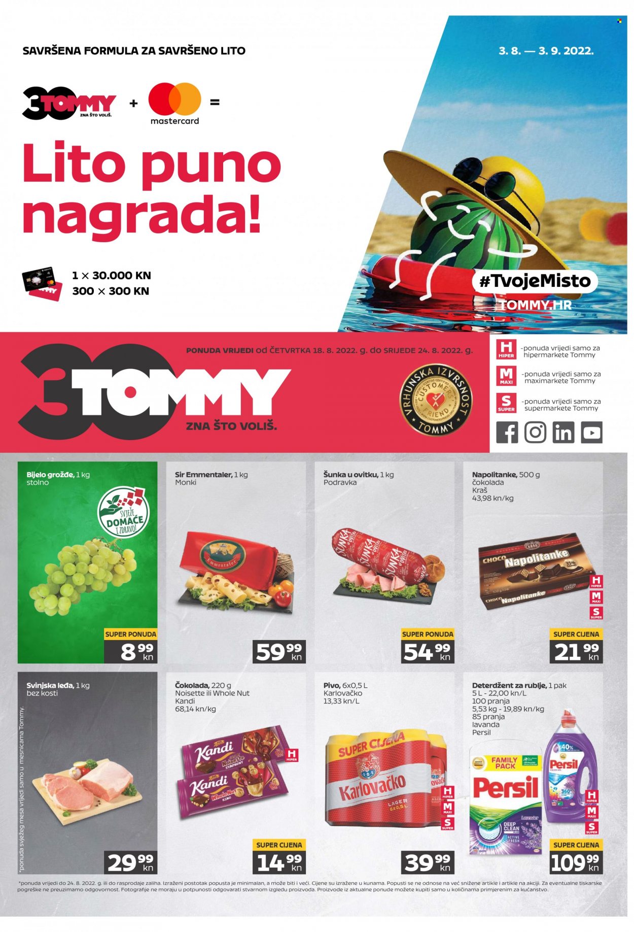 Tommy katalog - 18.08.2022. - 24.08.2022. Stranica 1
