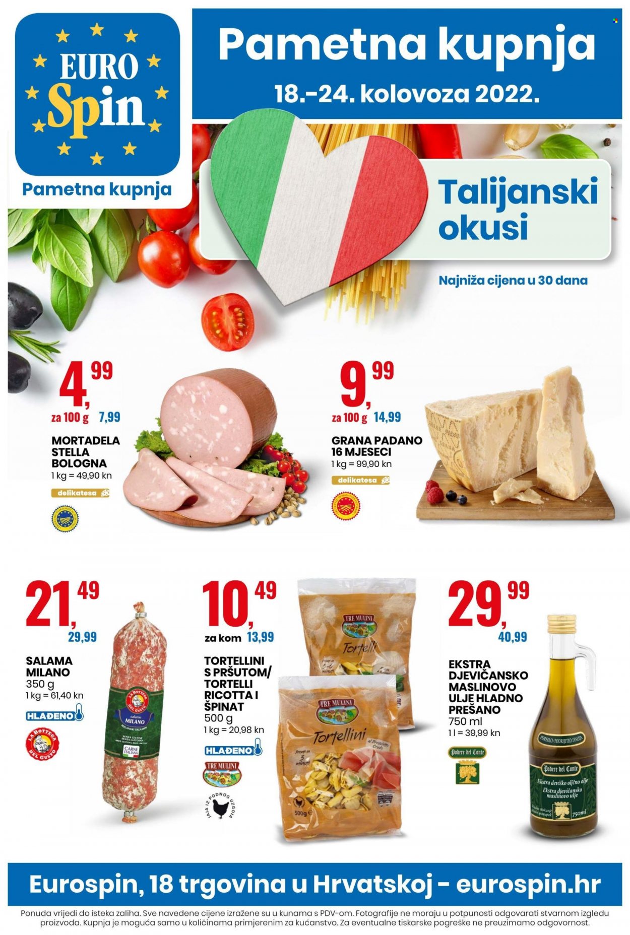 Eurospin katalog - 18.08.2022. - 24.08.2022. Stranica 1