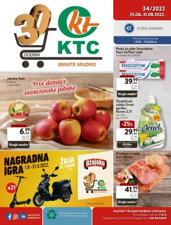 KTC katalog - 25.08.2022. - 31.08.2022.