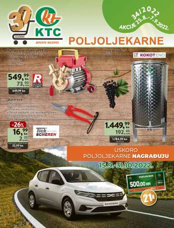 KTC katalog - 25.08.2022. - 07.09.2022.