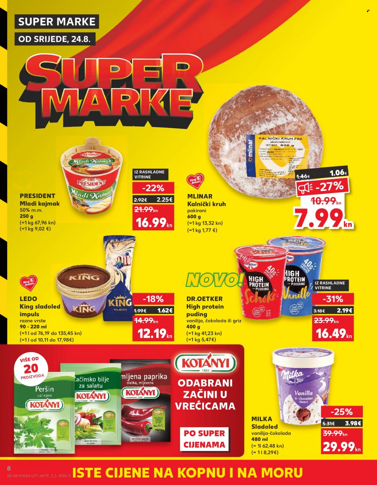 Kaufland katalog - 24.08.2022. - 30.08.2022. Stranica 8