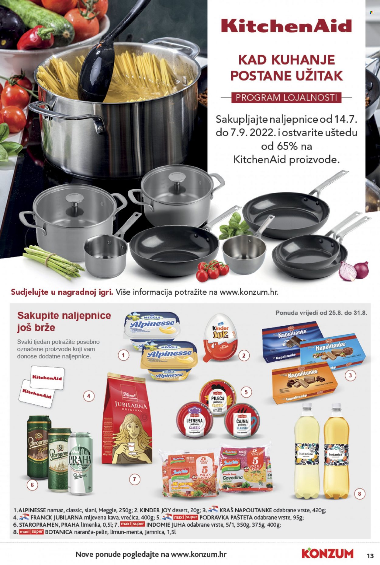 Konzum katalog - 25.08.2022. - 31.08.2022. Stranica 13