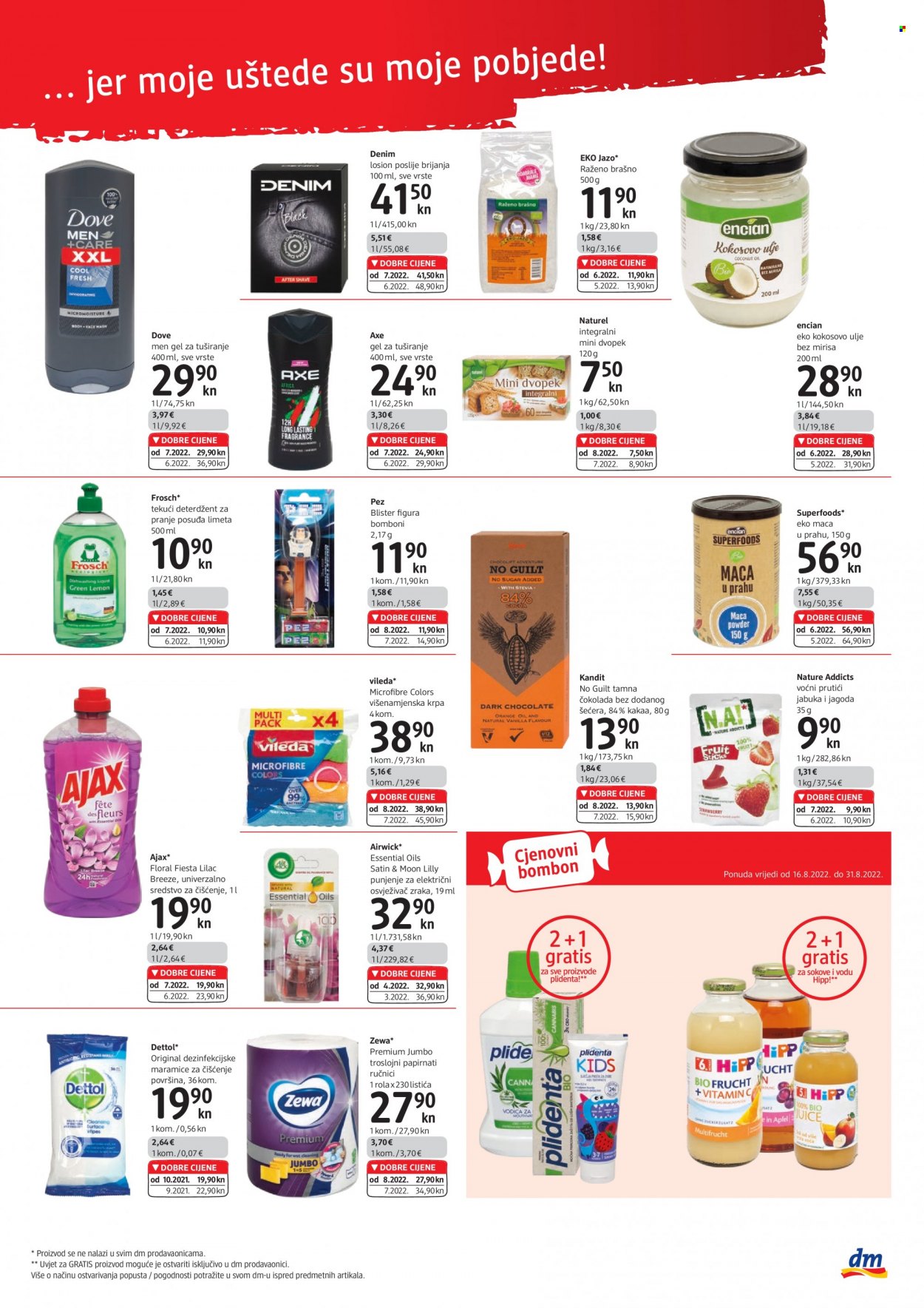 dm katalog - 16.08.2022. - 31.08.2022. Stranica 3