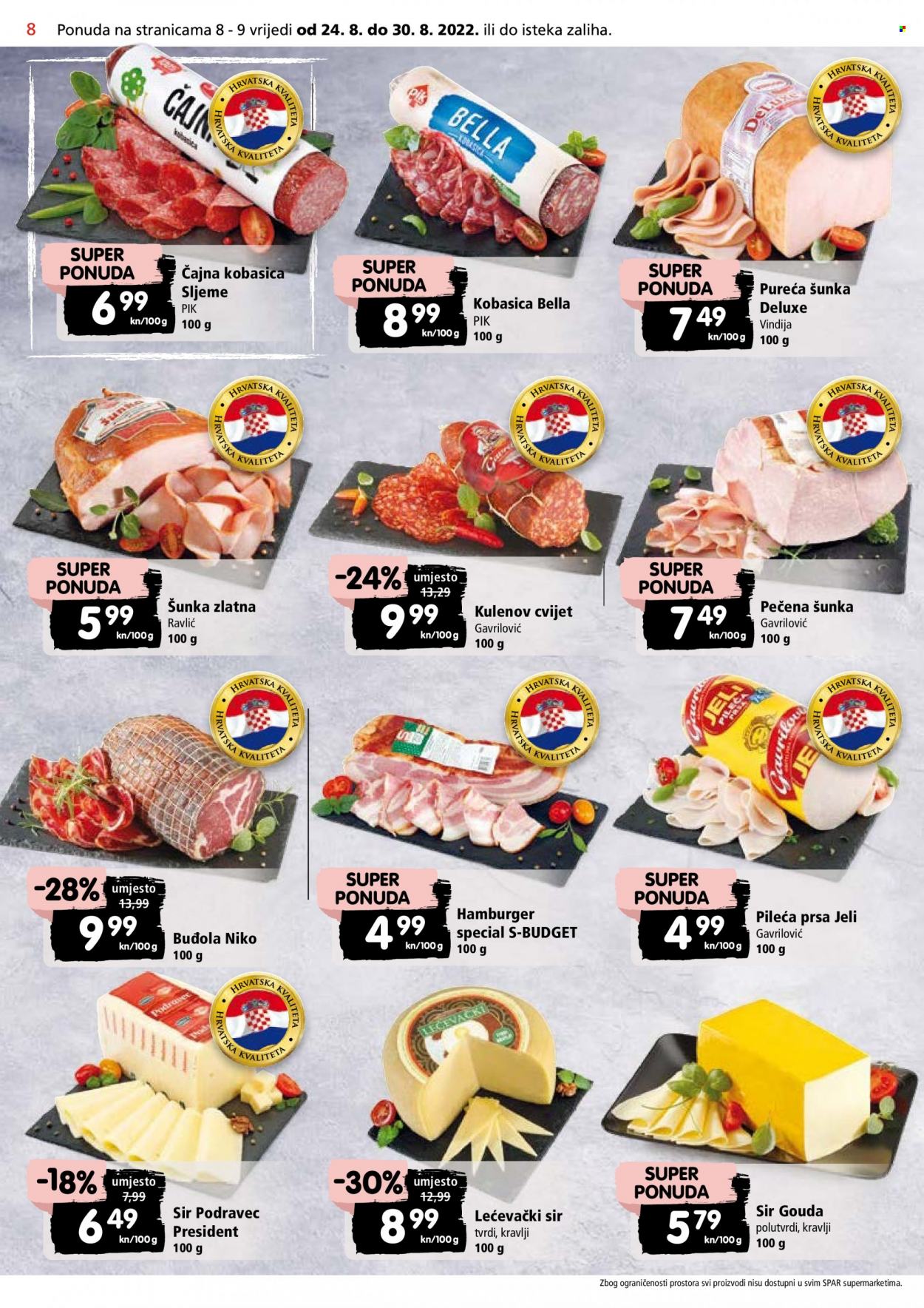 SPAR katalog - 24.08.2022. - 30.08.2022. Stranica 8