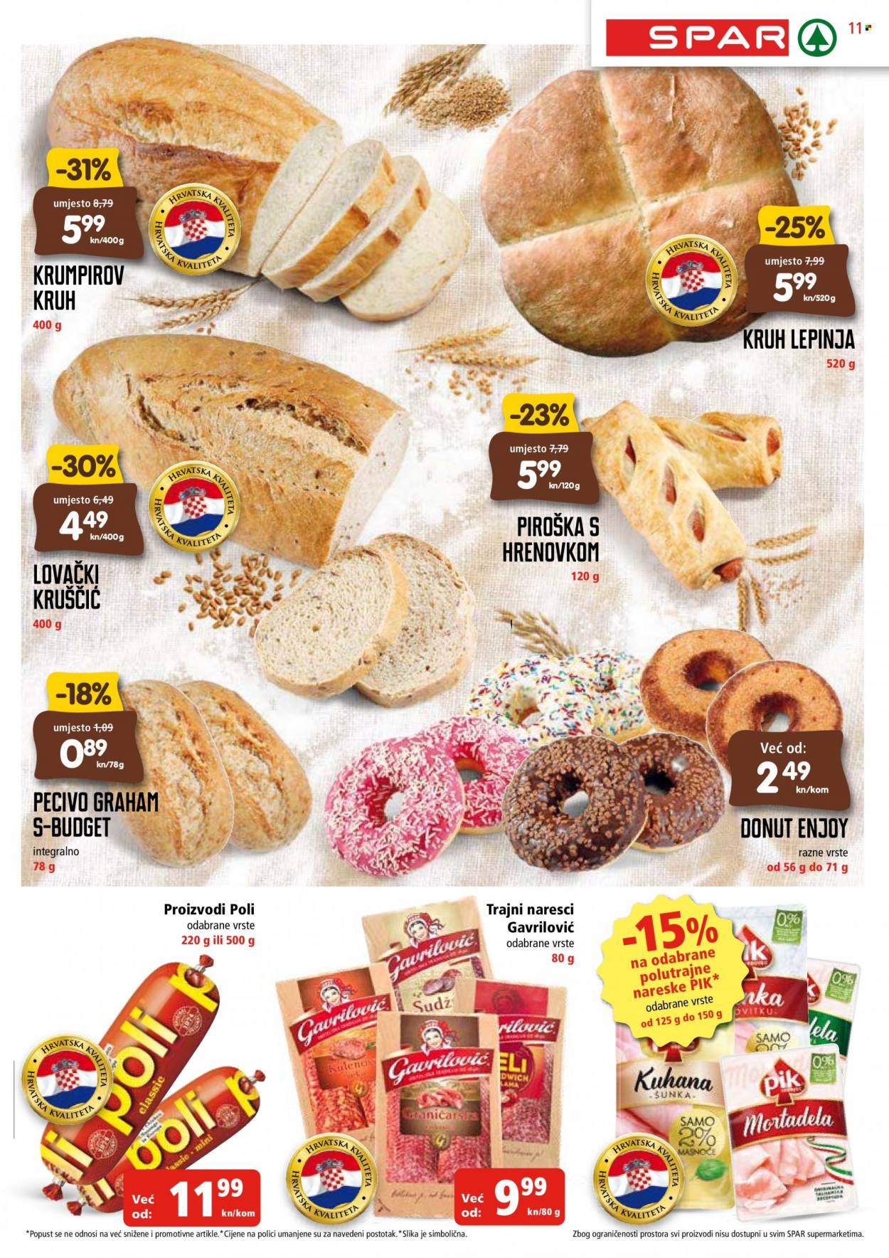 SPAR katalog - 24.08.2022. - 30.08.2022. Stranica 11