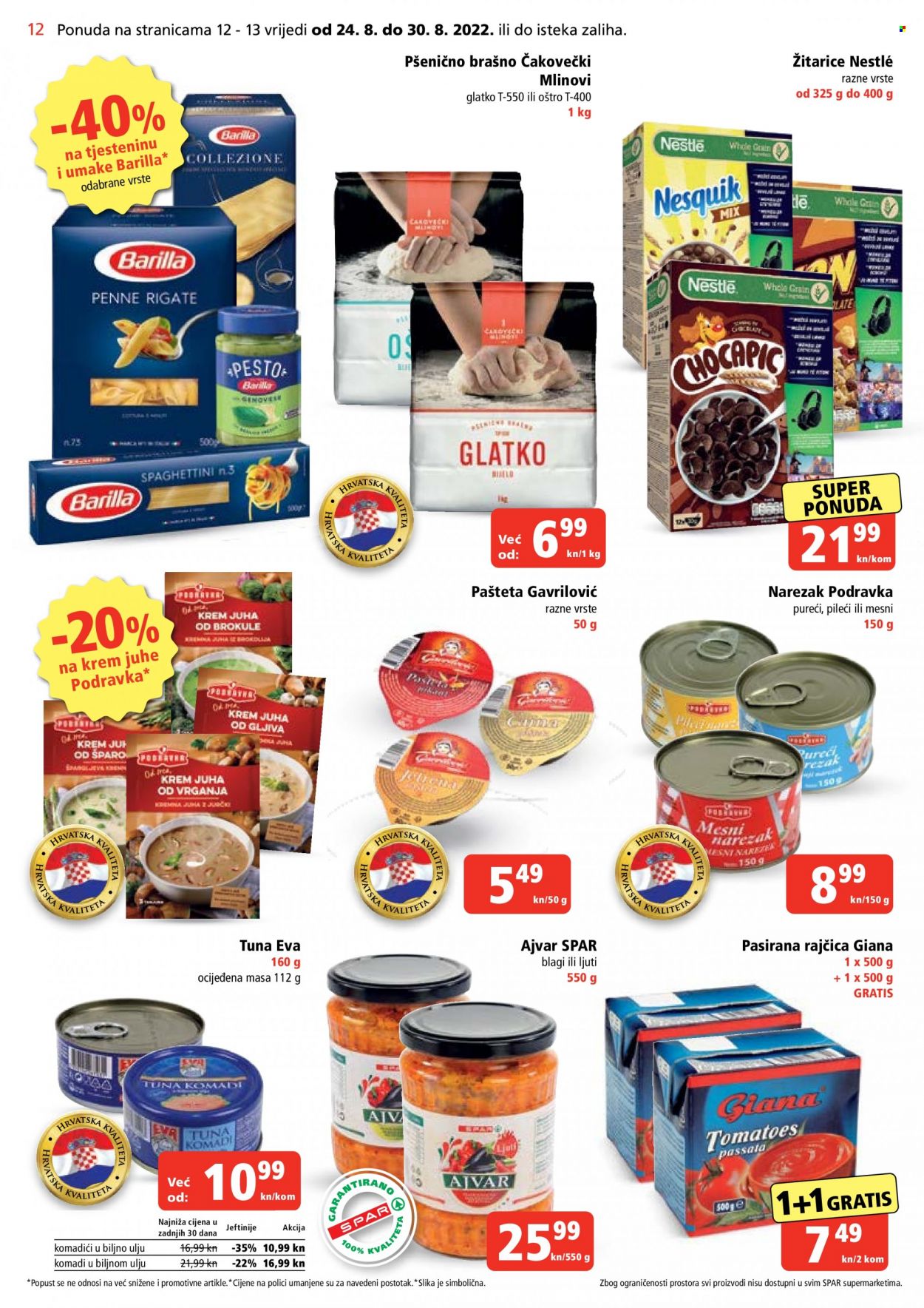 SPAR katalog - 24.08.2022. - 30.08.2022. Stranica 12