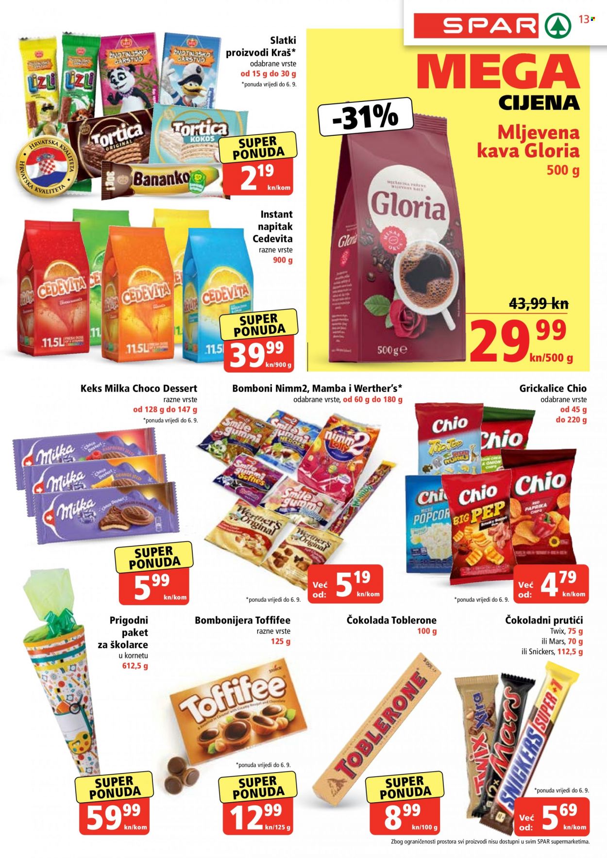 SPAR katalog - 24.08.2022. - 30.08.2022. Stranica 13
