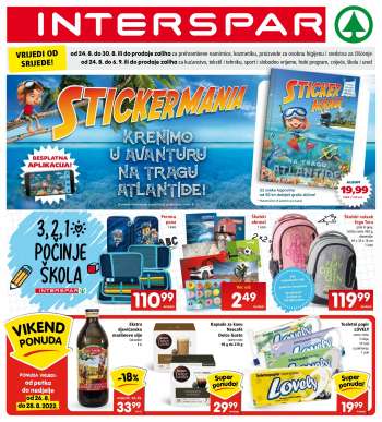 INTERSPAR katalog - 24.08.2022. - 30.08.2022.