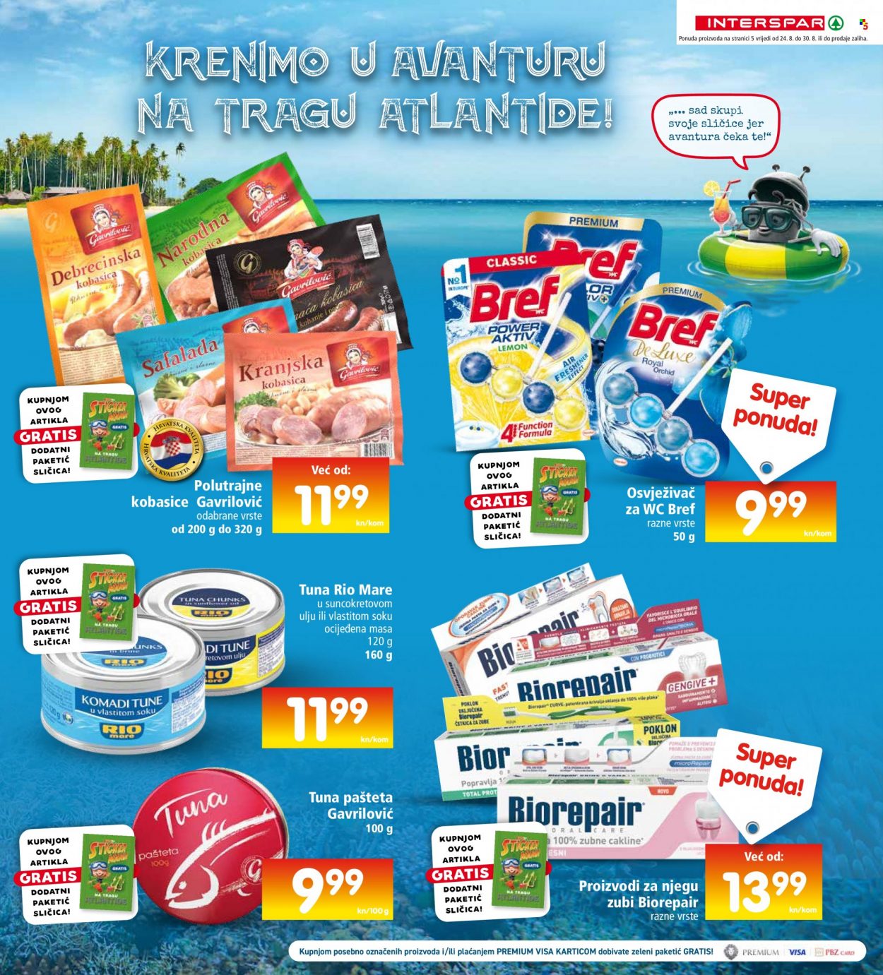 INTERSPAR katalog - 24.08.2022. - 30.08.2022. Stranica 5