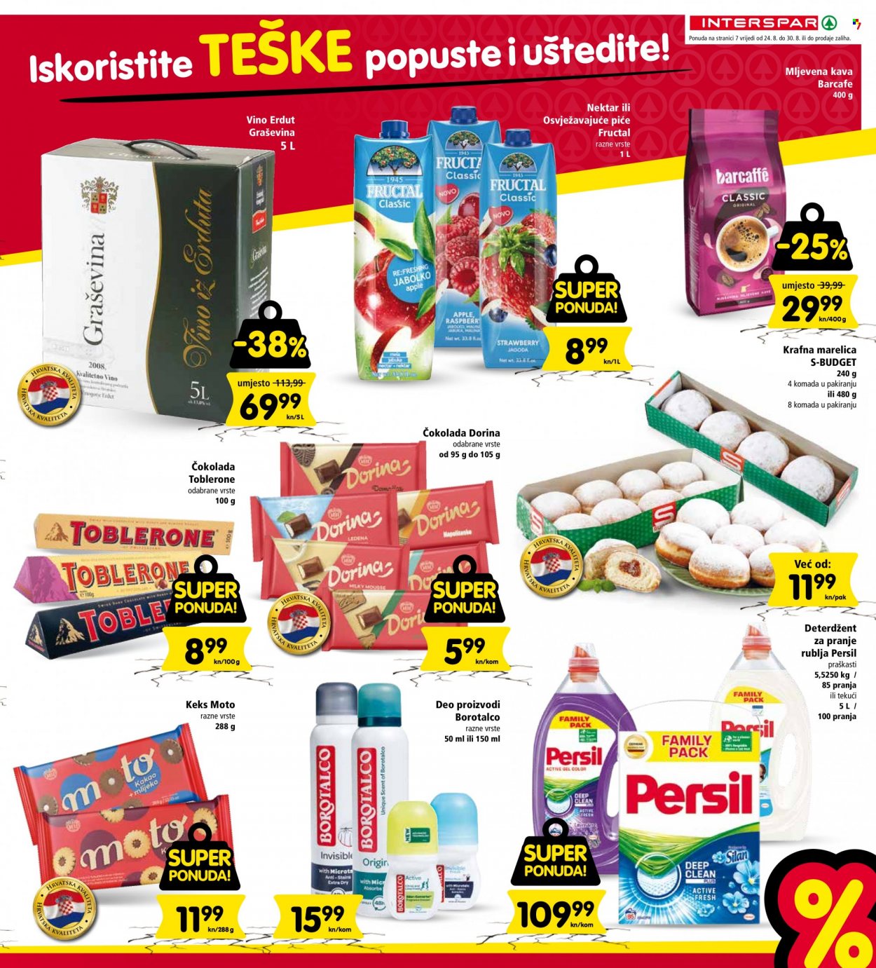 INTERSPAR katalog - 24.08.2022. - 30.08.2022. Stranica 7