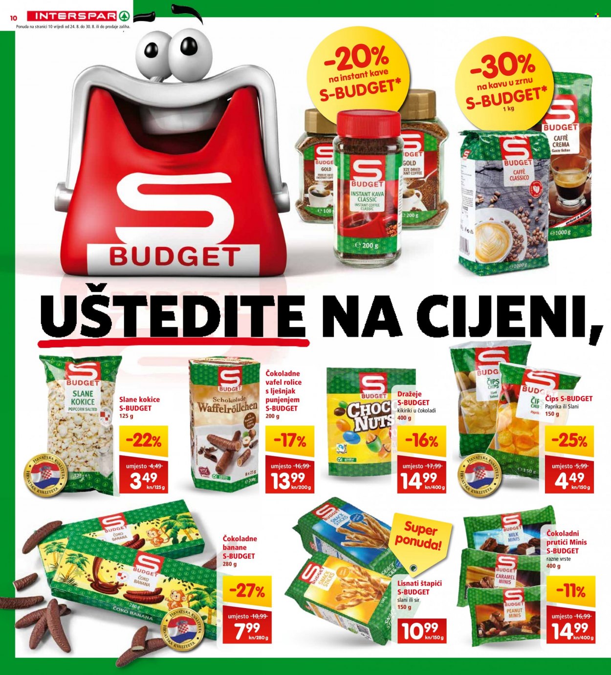 INTERSPAR katalog - 24.08.2022. - 30.08.2022. Stranica 10
