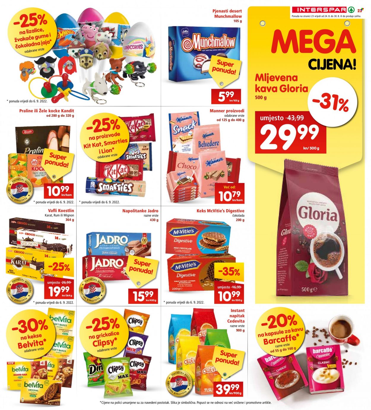 INTERSPAR katalog - 24.08.2022. - 30.08.2022. Stranica 23