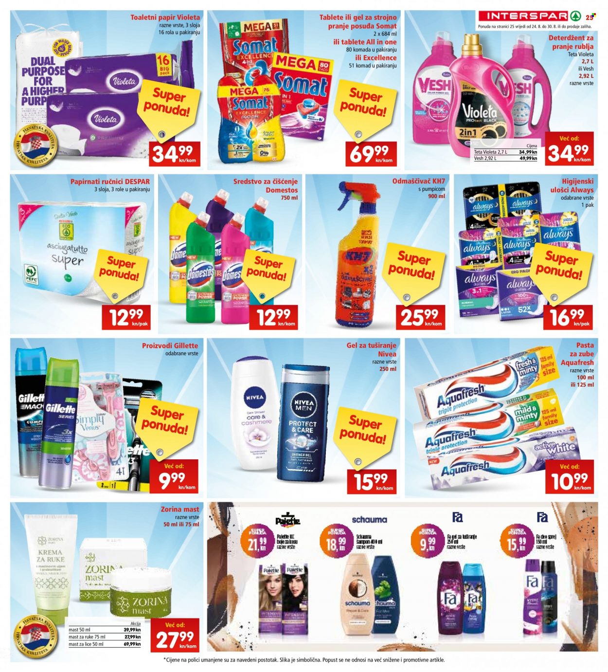 INTERSPAR katalog - 24.08.2022. - 30.08.2022. Stranica 25