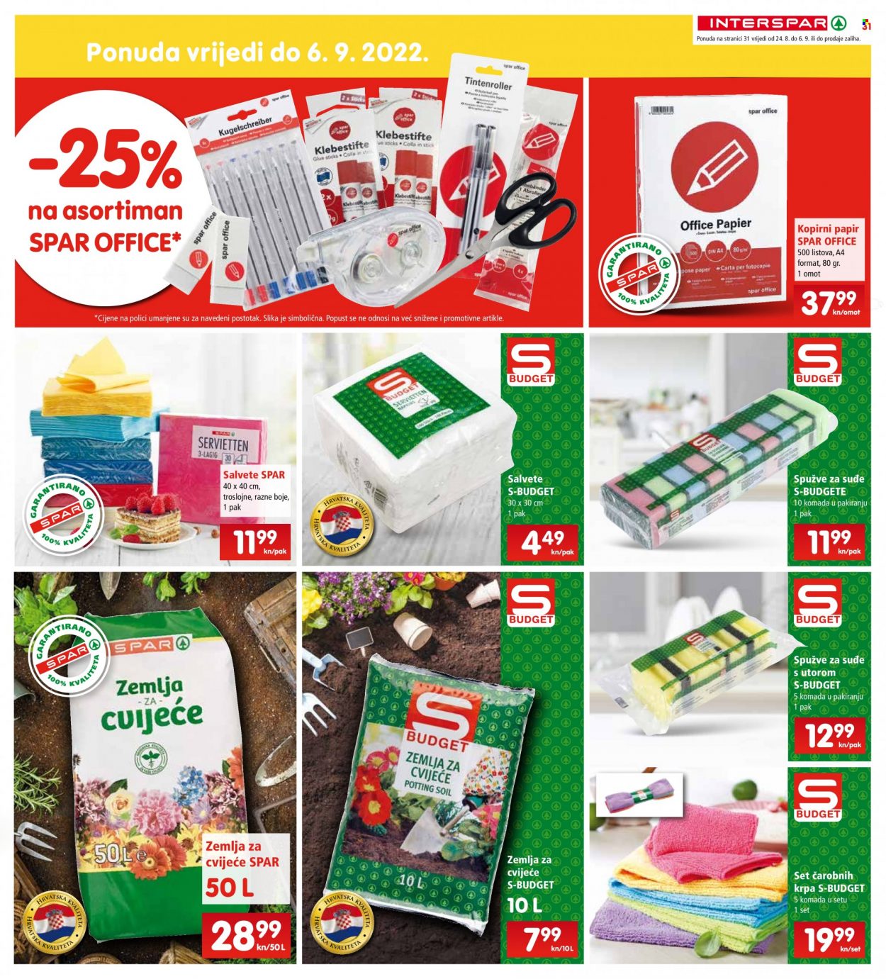 INTERSPAR katalog - 24.08.2022. - 30.08.2022. Stranica 31
