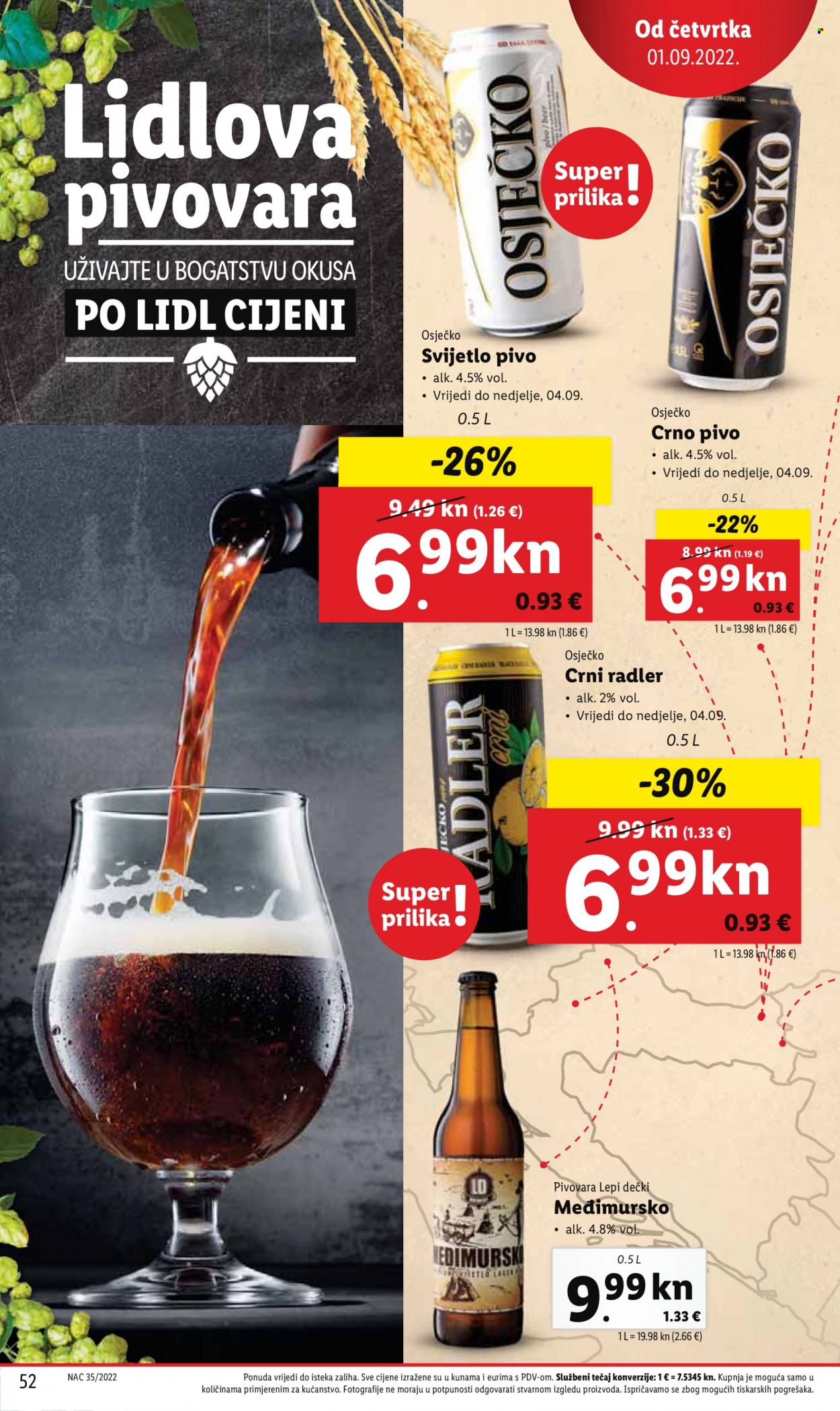 Lidl katalog - 29.08.2022. - 04.09.2022. Stranica 52