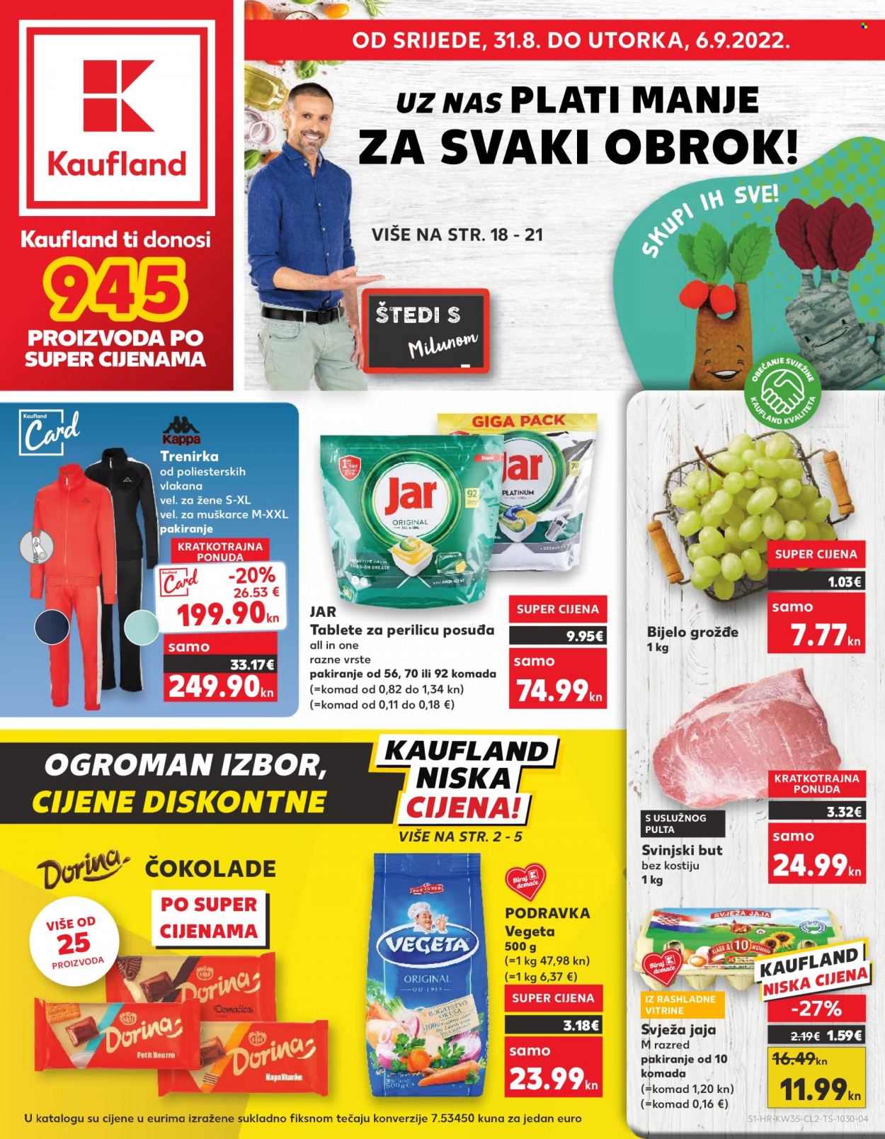 Kaufland katalog - 31.08.2022. - 06.09.2022. Stranica 1