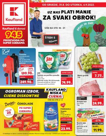 Kaufland katalog - 31.08.2022. - 06.09.2022.