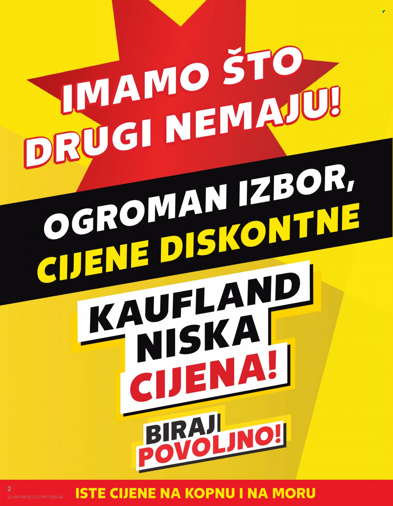 Kaufland katalog - 31.08.2022. - 06.09.2022. Stranica 2