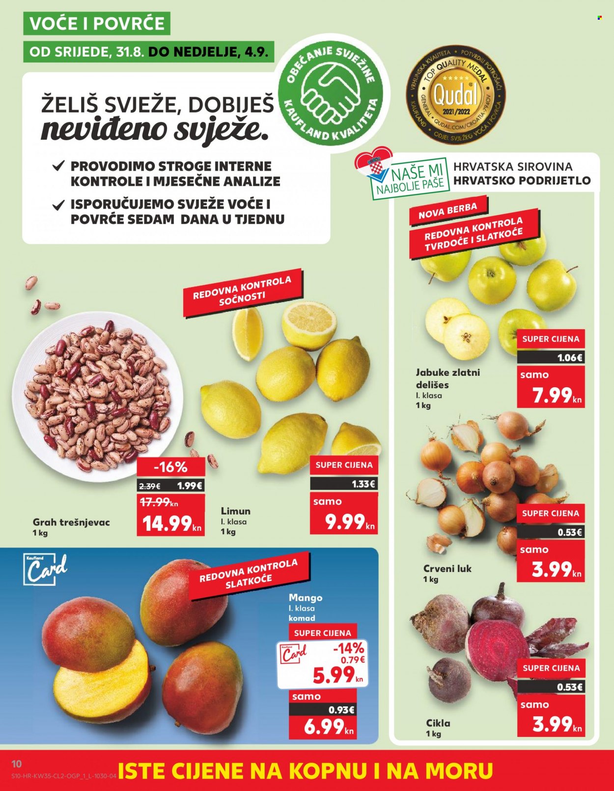 Kaufland katalog - 31.08.2022. - 06.09.2022. Stranica 10