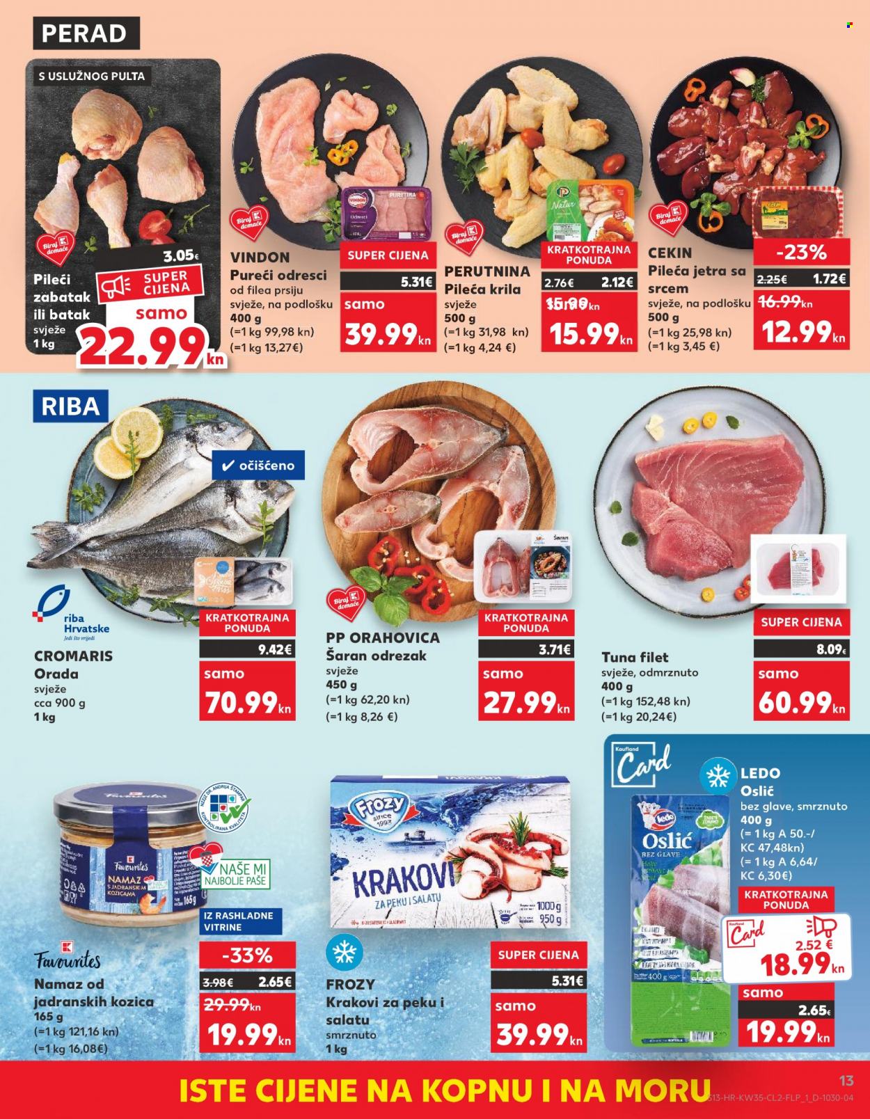 Kaufland katalog - 31.08.2022. - 06.09.2022. Stranica 13