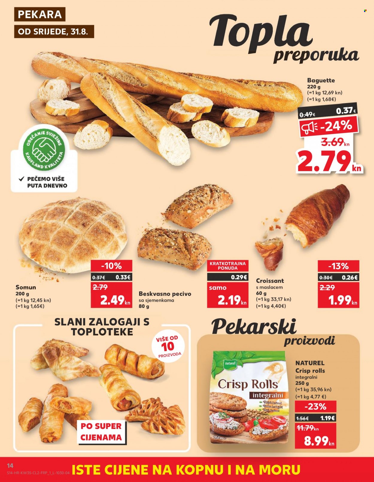 Kaufland katalog - 31.08.2022. - 06.09.2022. Stranica 14