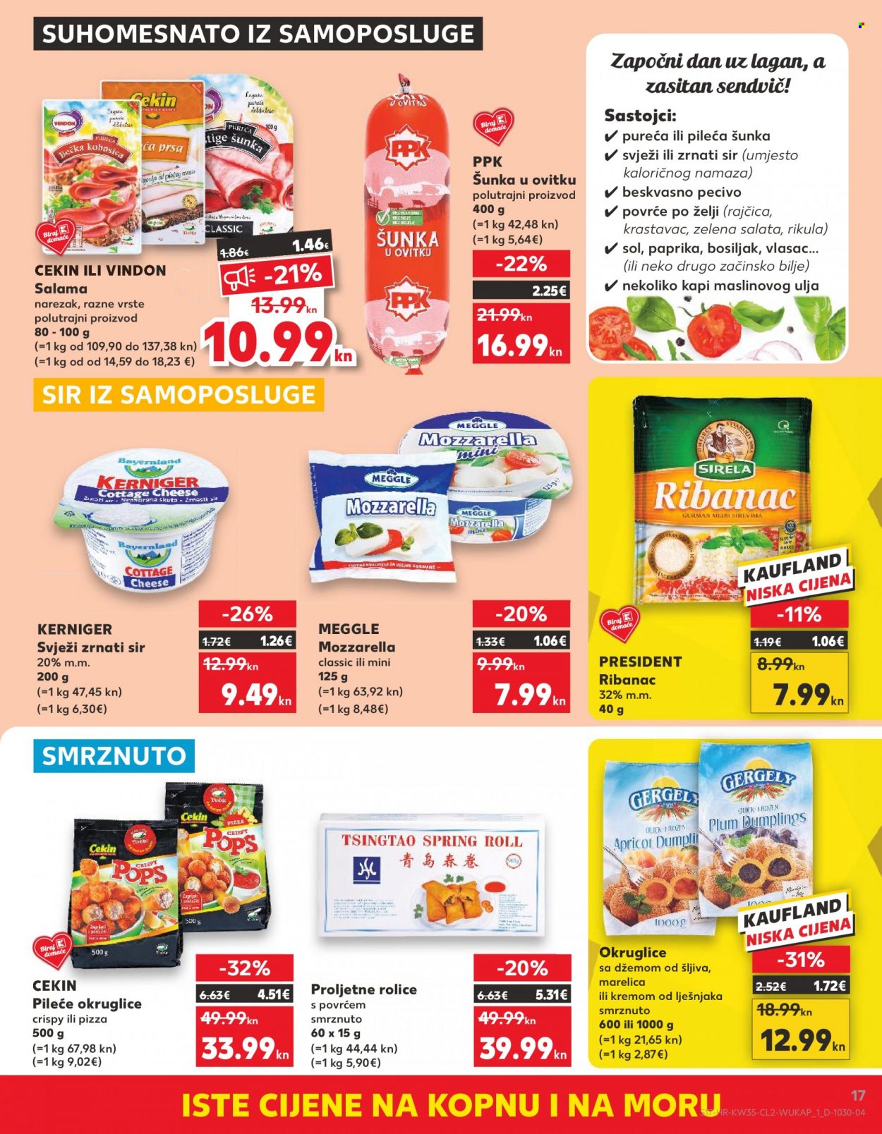 Kaufland katalog - 31.08.2022. - 06.09.2022. Stranica 17