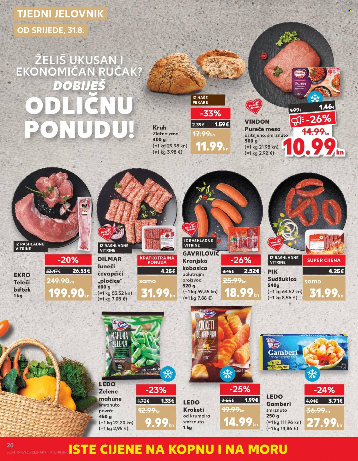 Kaufland katalog - 31.08.2022. - 06.09.2022. Stranica 20
