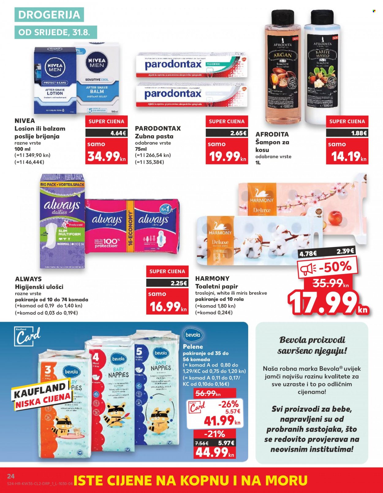 Kaufland katalog - 31.08.2022. - 06.09.2022. Stranica 24