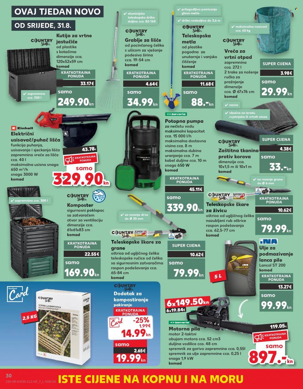 Kaufland katalog - 31.08.2022. - 06.09.2022. Stranica 30