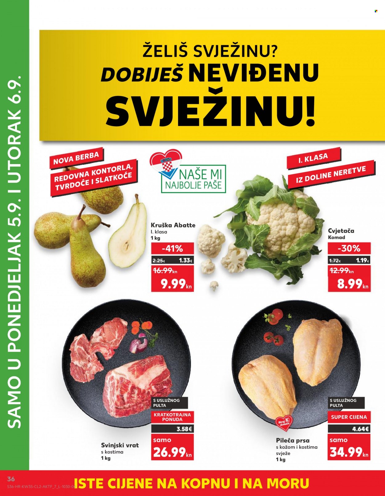 Kaufland katalog - 31.08.2022. - 06.09.2022. Stranica 36