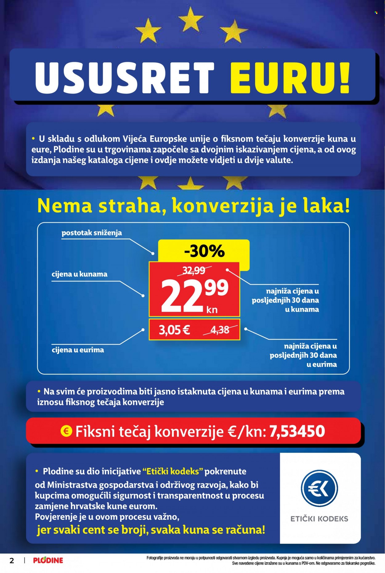 Plodine katalog - 31.08.2022. - 06.09.2022. Stranica 2