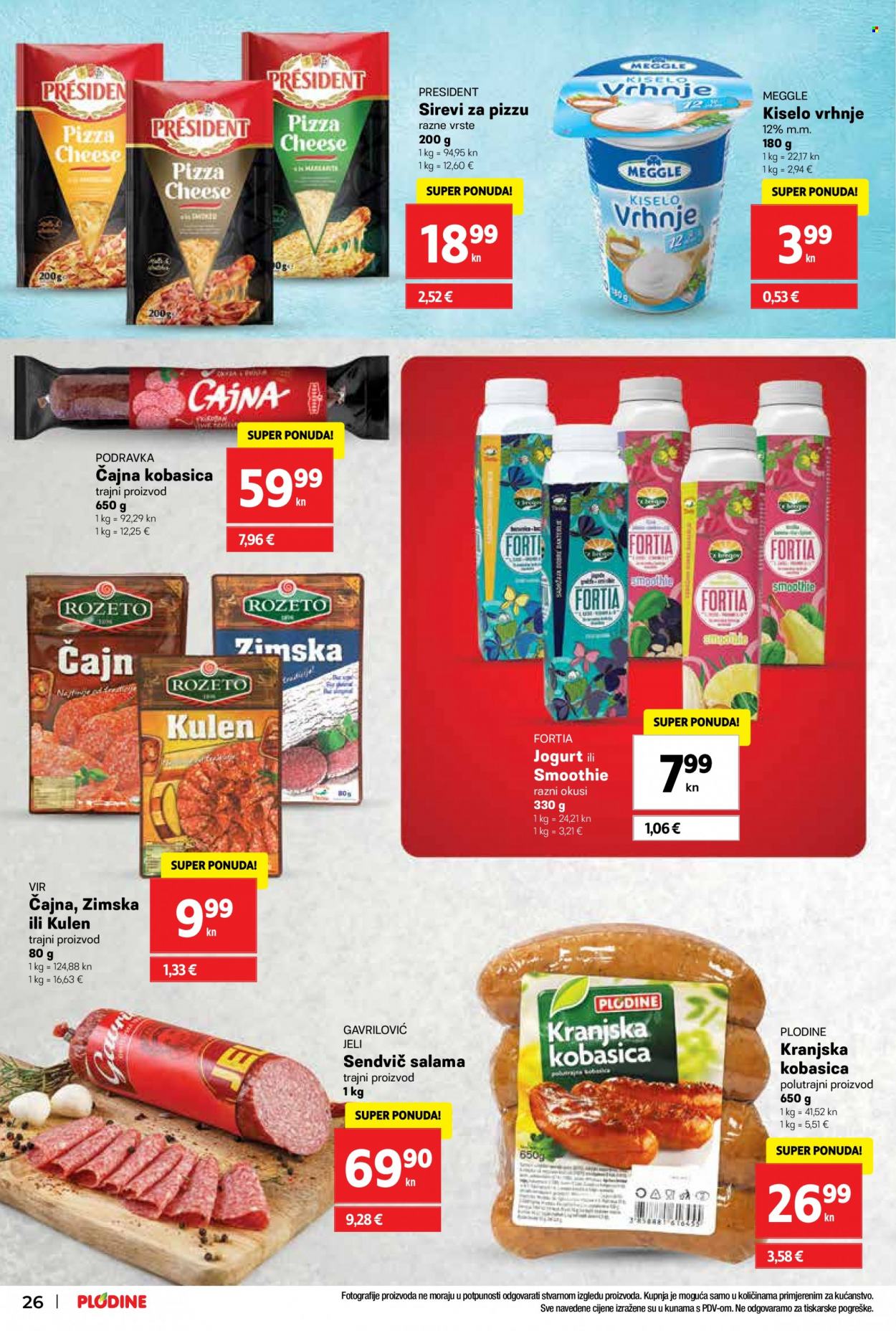 Plodine katalog - 31.08.2022. - 06.09.2022. Stranica 26