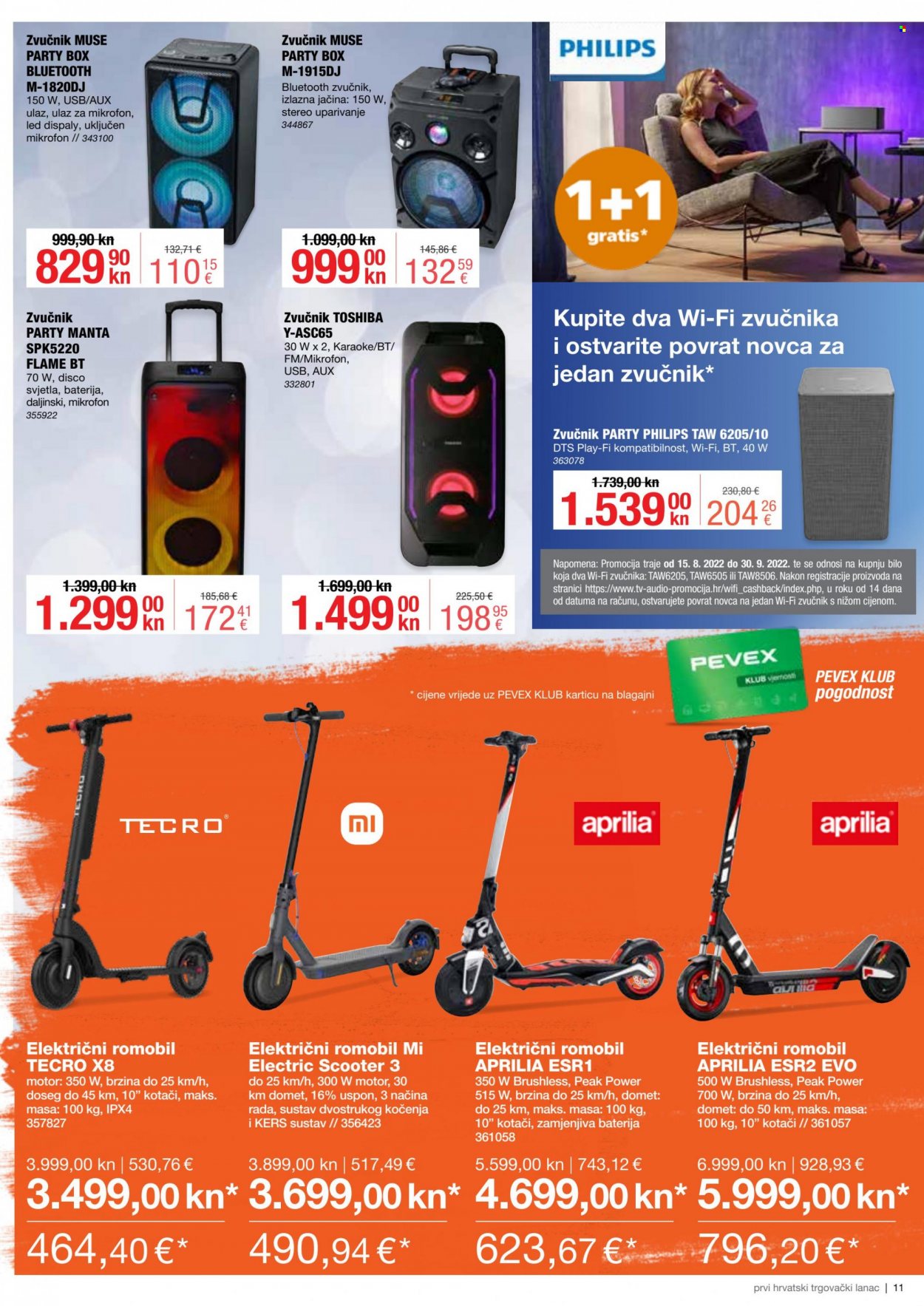 Pevex katalog - 01.09.2022. - 26.09.2022. Stranica 11
