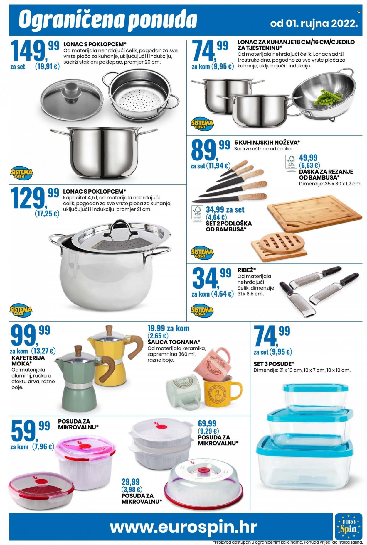Eurospin katalog - 01.09.2022. - 07.09.2022. Stranica 13