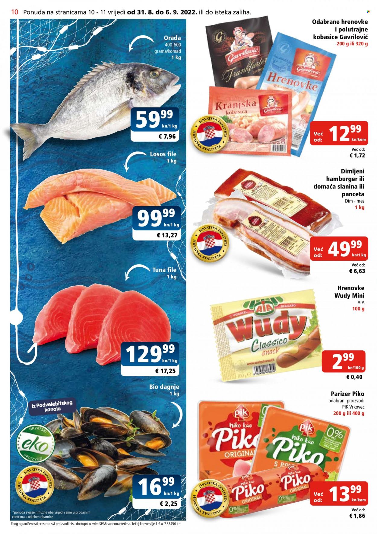 SPAR katalog - 31.08.2022. - 06.09.2022. Stranica 10