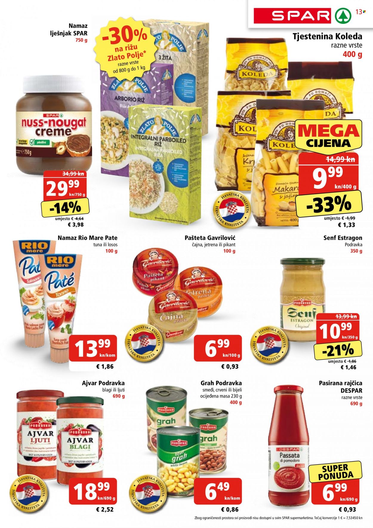 SPAR katalog - 31.08.2022. - 06.09.2022. Stranica 13