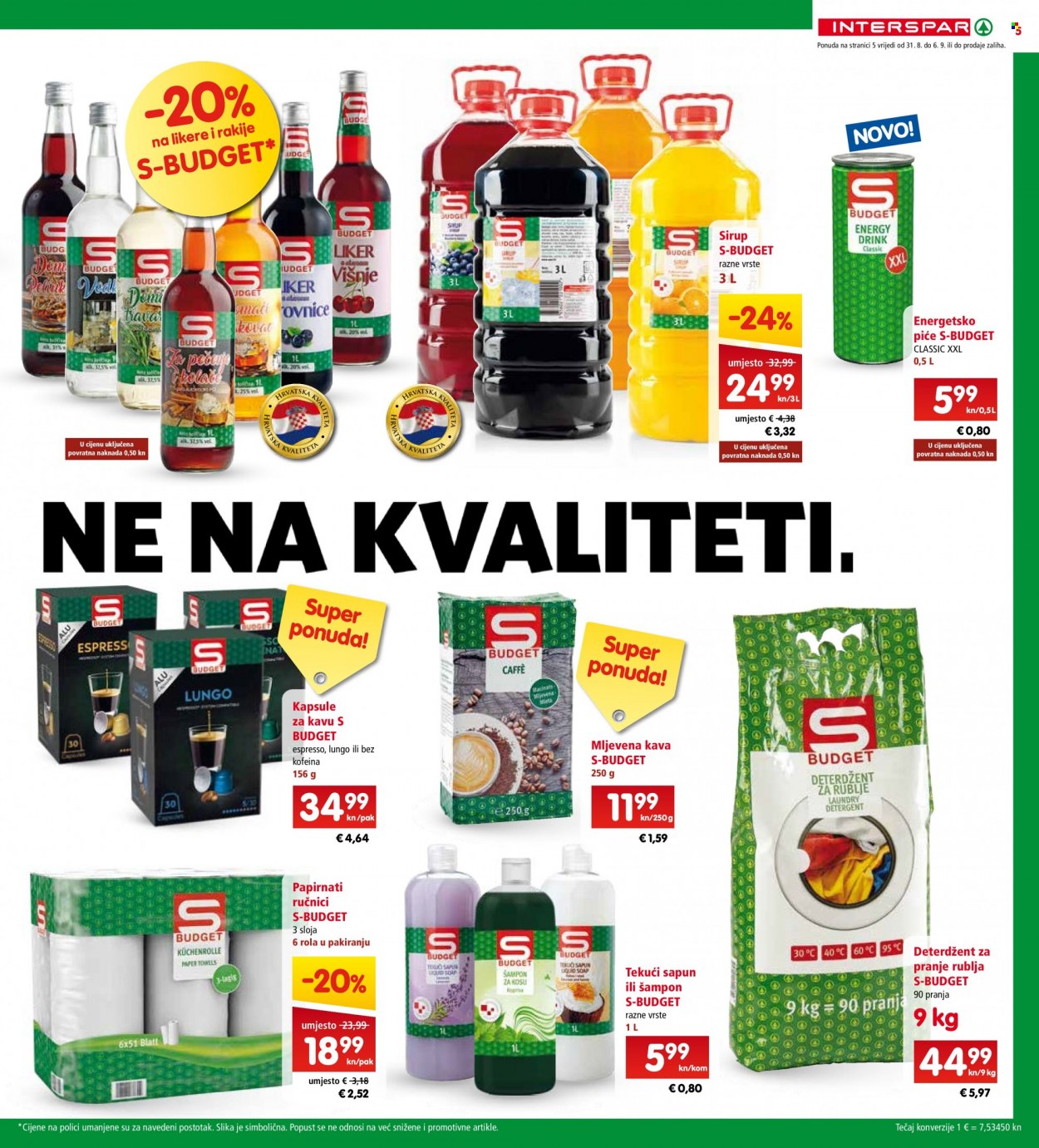 INTERSPAR katalog - 31.08.2022. - 06.09.2022. Stranica 5
