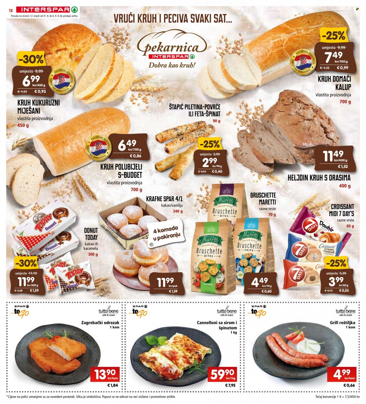 INTERSPAR katalog - 31.08.2022. - 06.09.2022. Stranica 12