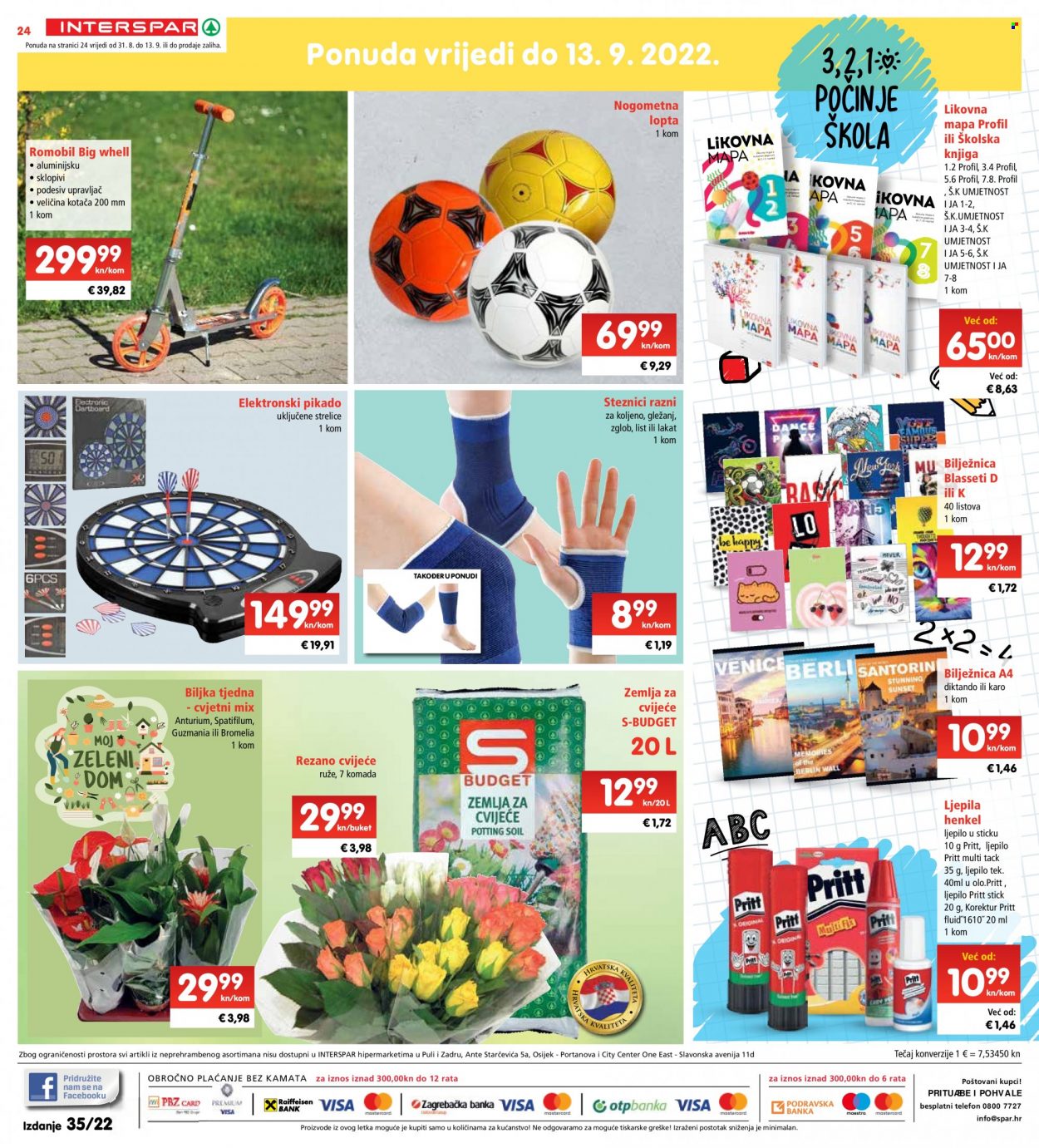 INTERSPAR katalog - 31.08.2022. - 06.09.2022. Stranica 24
