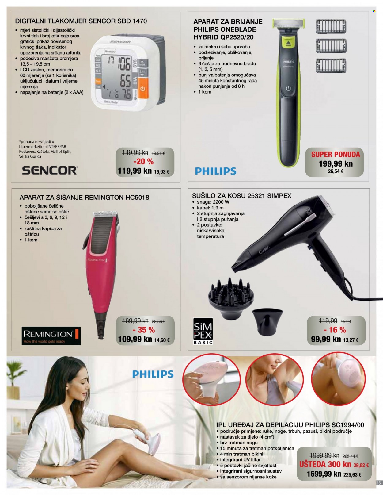 INTERSPAR katalog - 31.08.2022. - 20.09.2022. Stranica 13